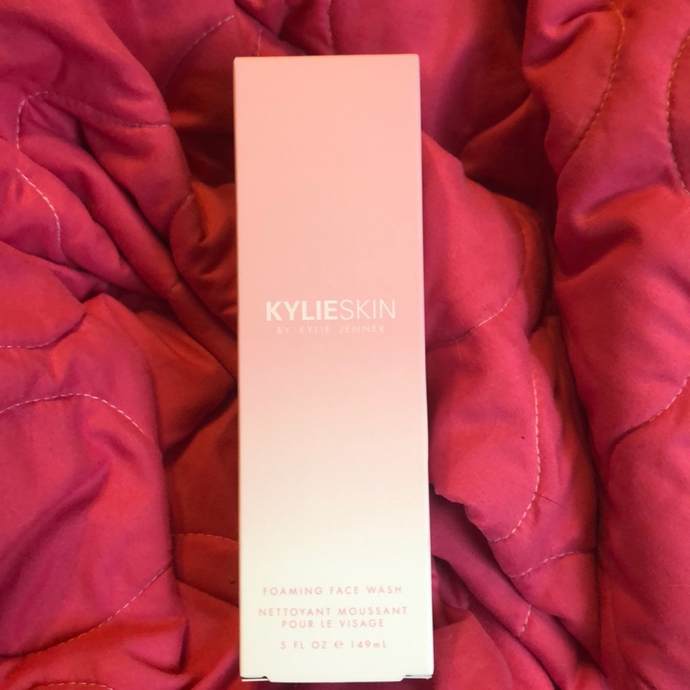 Kylie Skin foaming face wash
